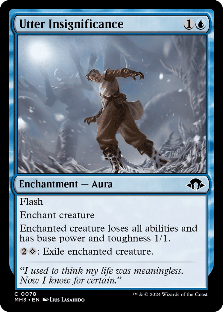 Utter Insignificance — Modern Horizons 3 — Magic: The Gathering