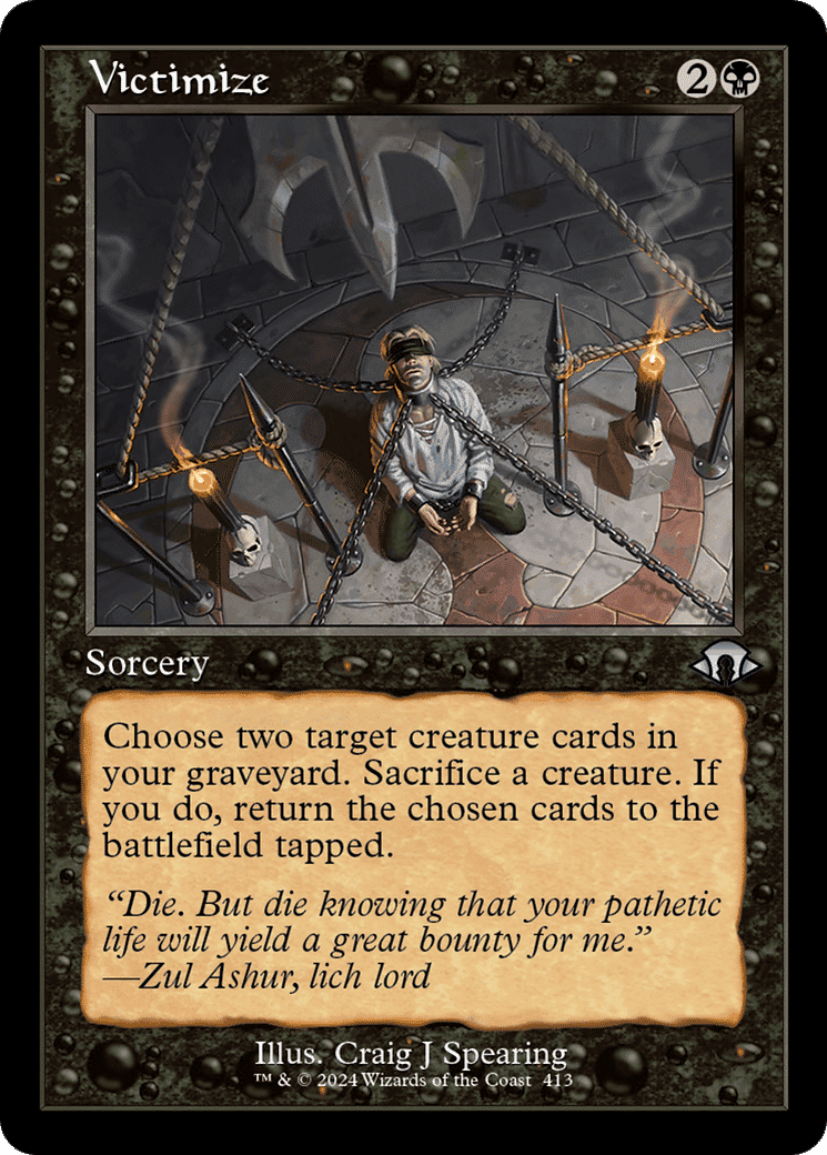 Victimize — Modern Horizons 3 — Magic: The Gathering