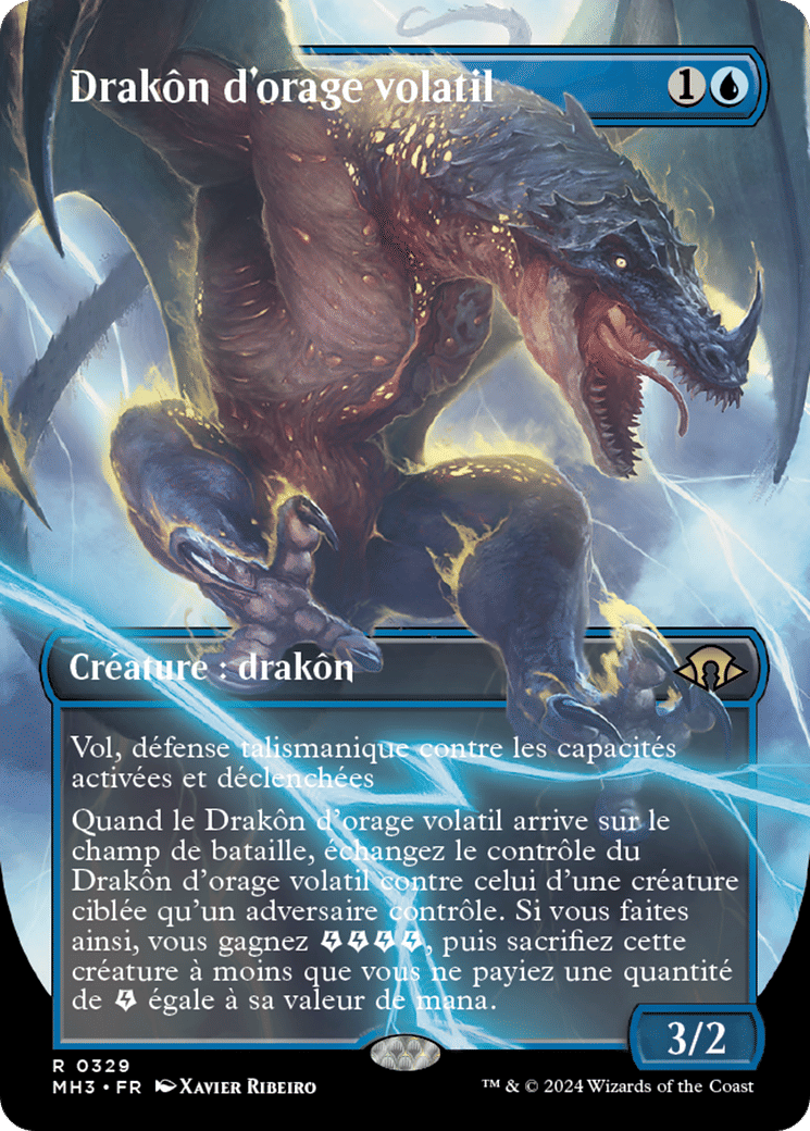 Drakôn d'orage volatil — Modern Horizons 3 — Magic: The Gathering