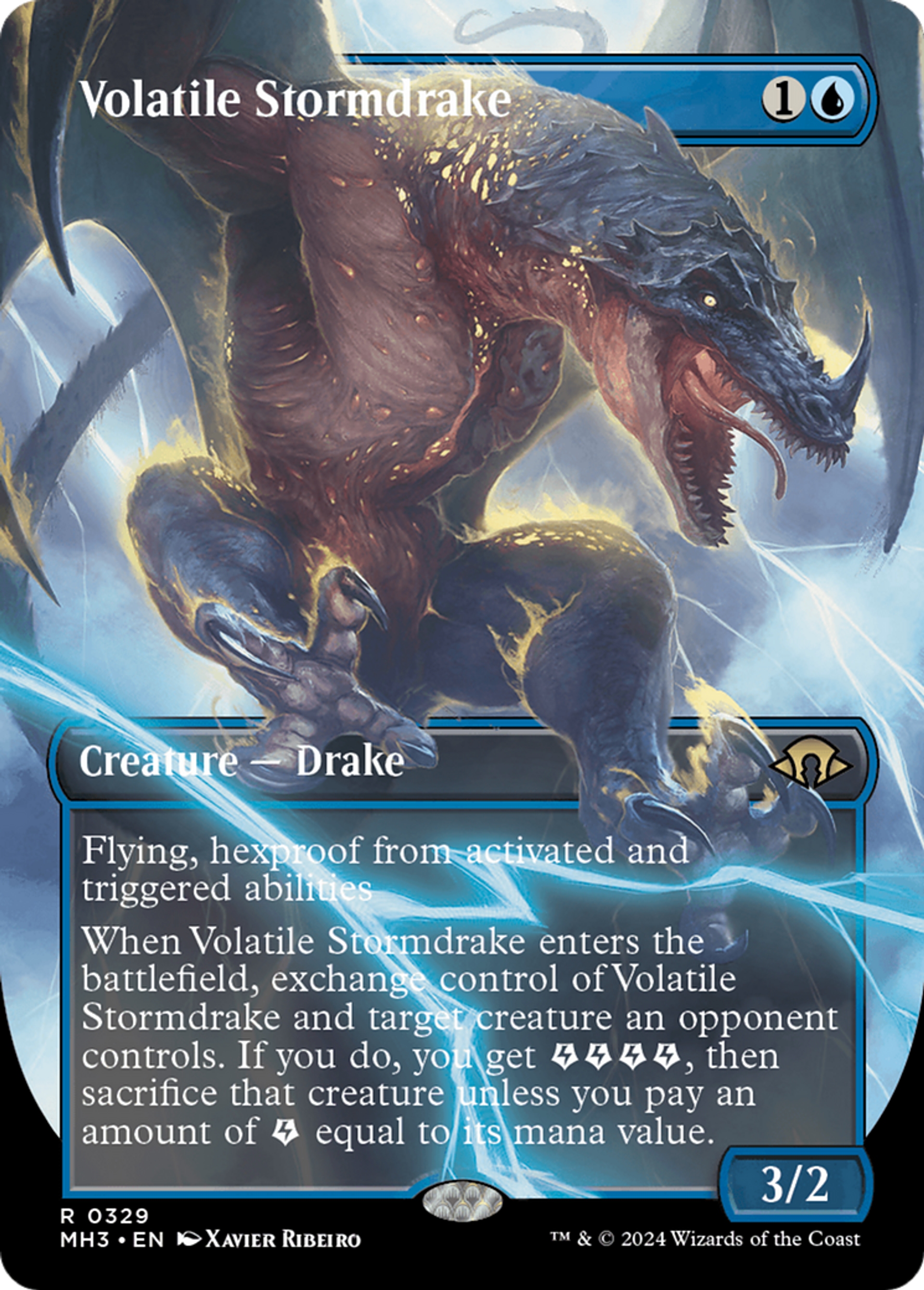 Drakôn d'orage volatil — Modern Horizons 3 — Magic: The Gathering