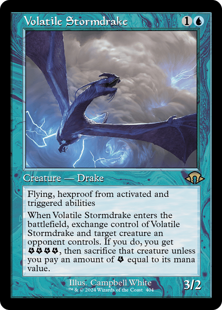 Volatile Stormdrake — Modern Horizons 3 — Magic: The Gathering