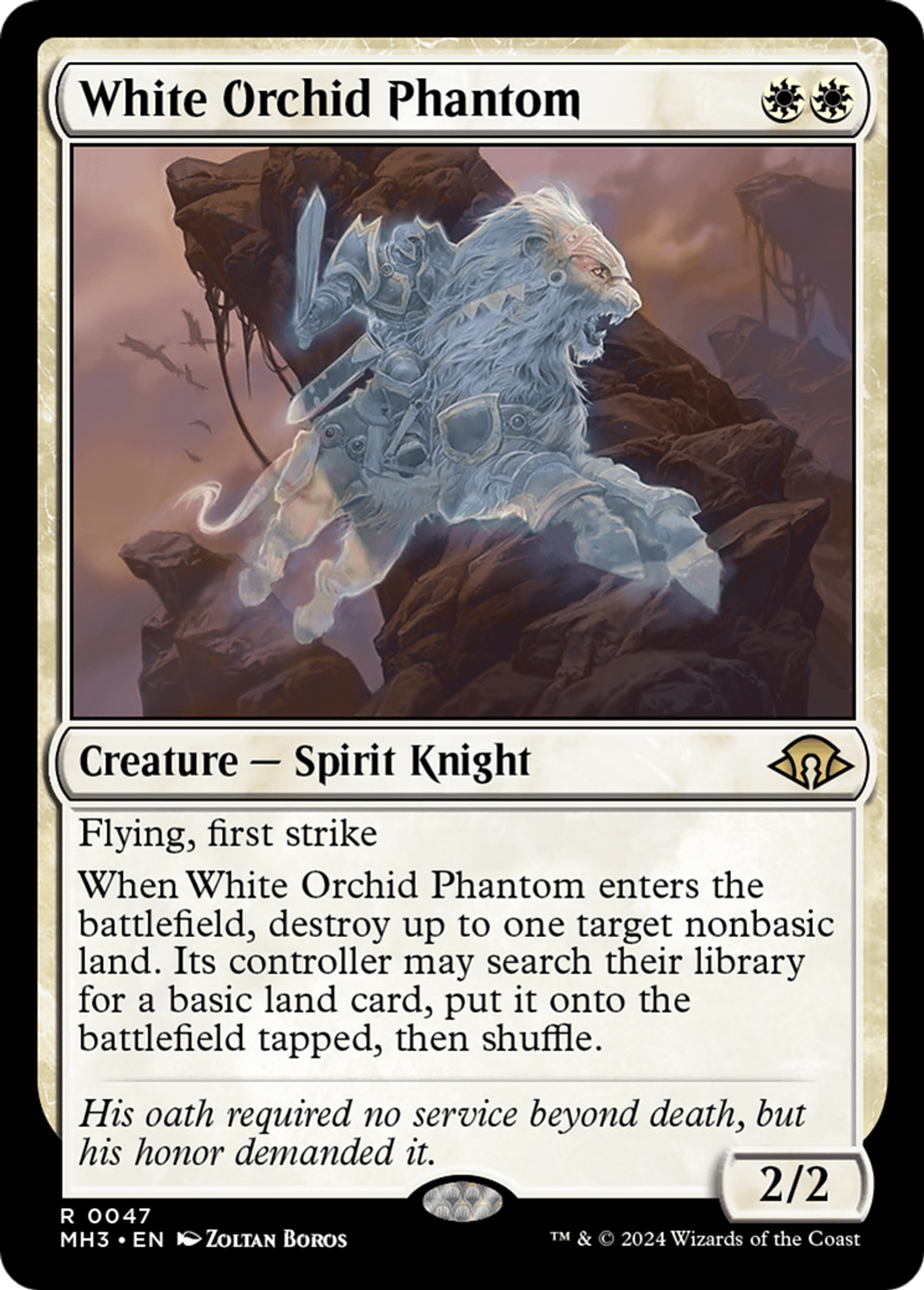 White Orchid Phantom — Modern Horizons 3 — Magic: The Gathering