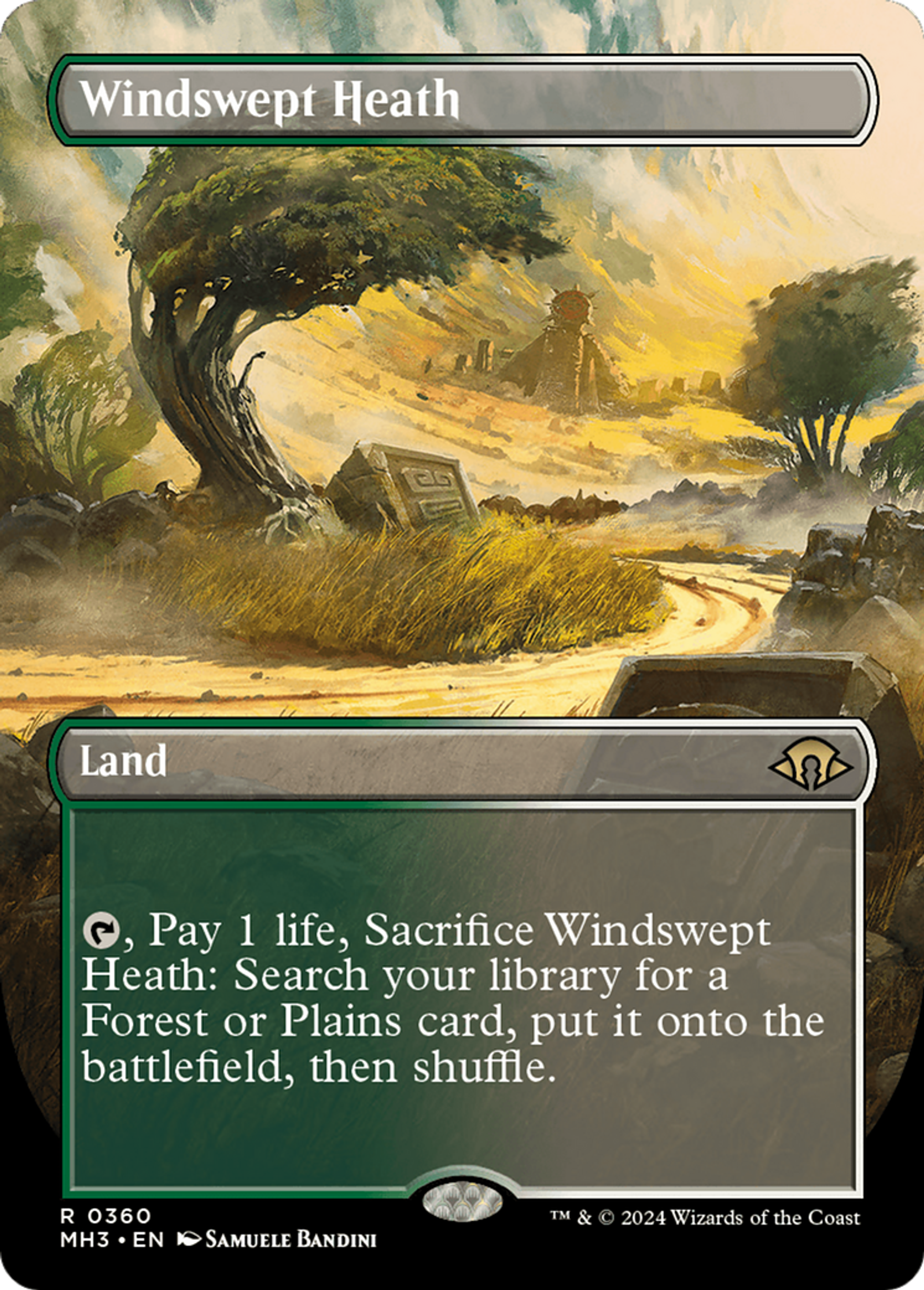 Windswept Heath — Modern Horizons 3 — Magic: The Gathering