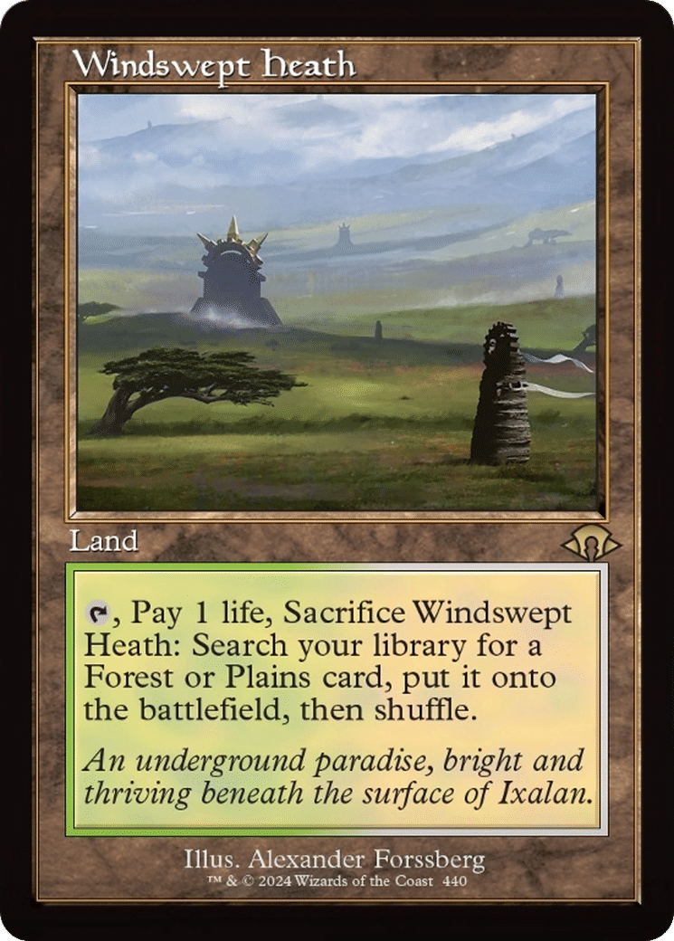 Windswept Heath — Modern Horizons 3 — Magic: The Gathering