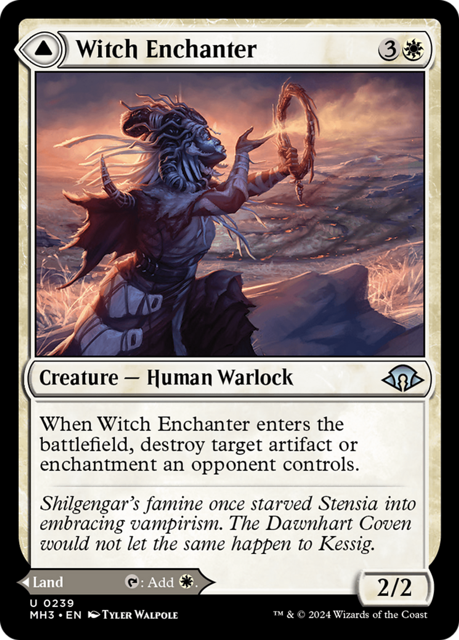 Witch Enchanter // Witch-Blessed Meadow — Modern Horizons 3 — Magic: The Gathering