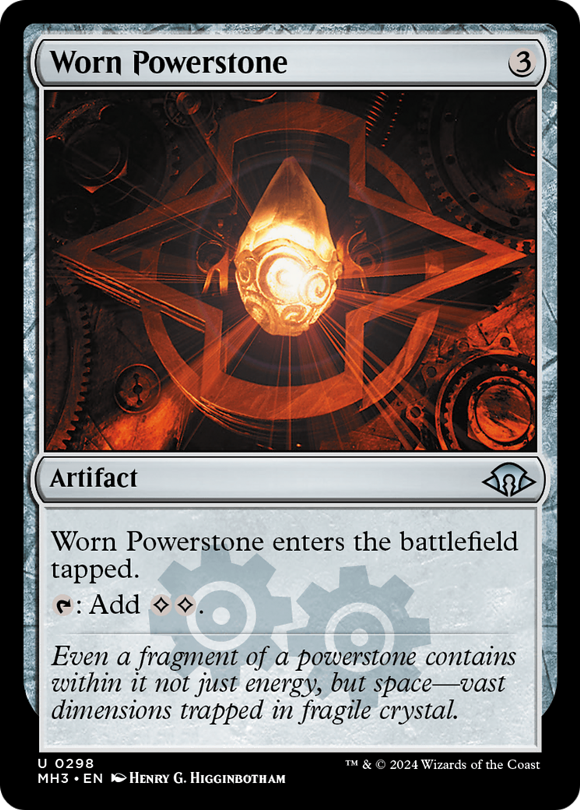 Worn Powerstone — Modern Horizons 3 — Magic: The Gathering