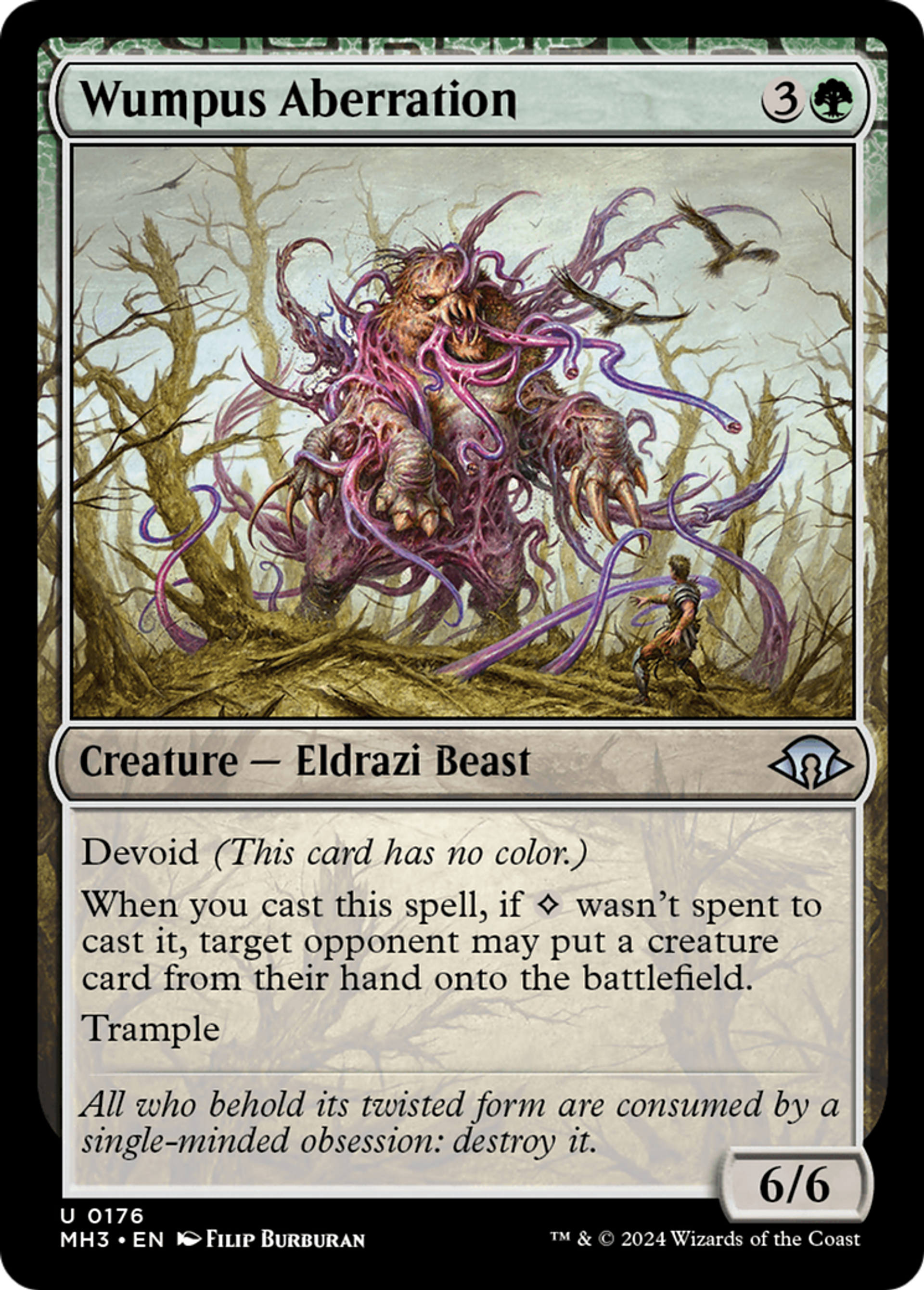 Aberration wumpus — Modern Horizons 3 — Magic: The Gathering