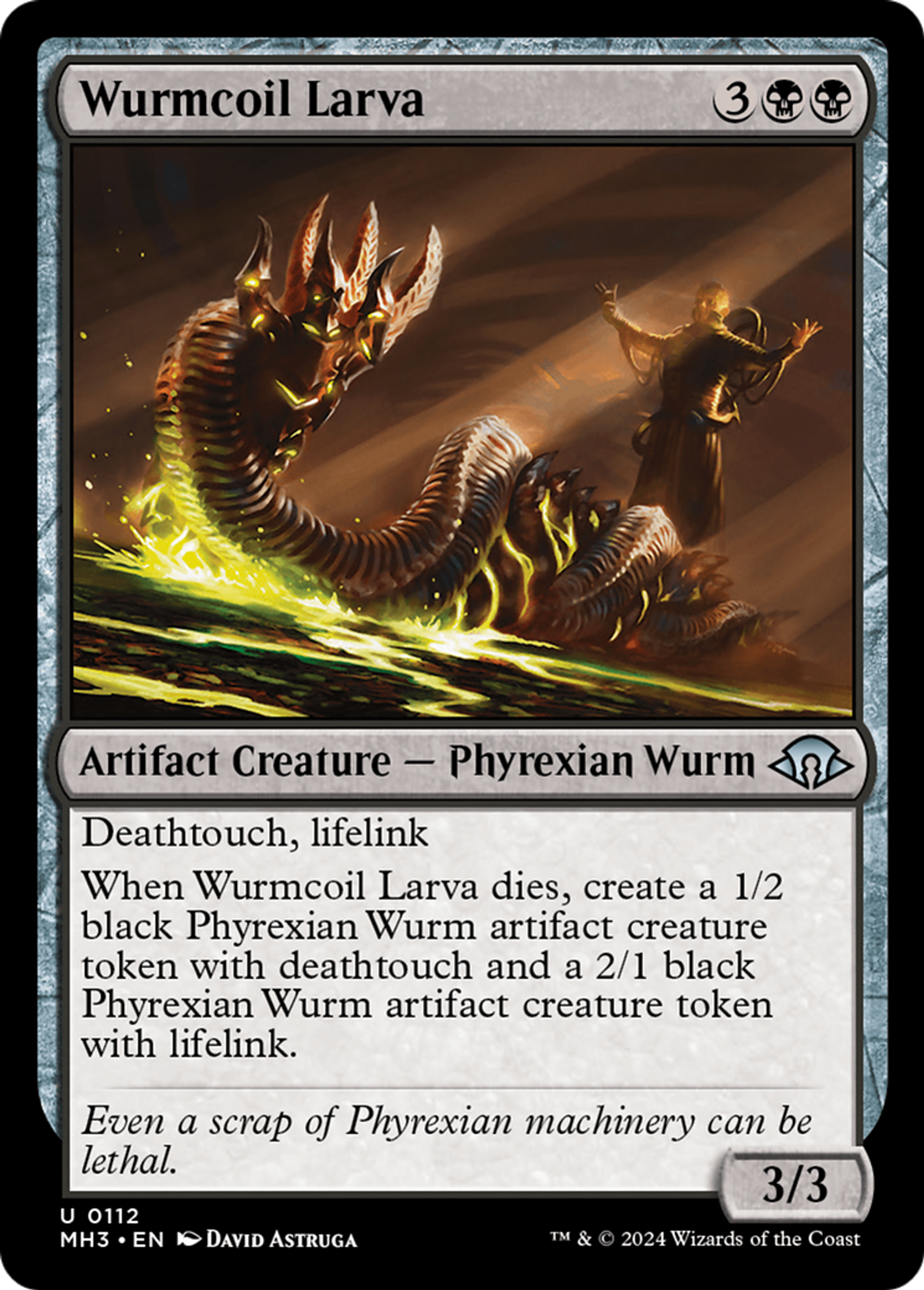 Wurmcoil Larva — Modern Horizons 3 — Magic: The Gathering