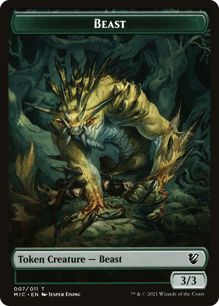 Beast — Midnight Hunt Commander — Magic: The Gathering