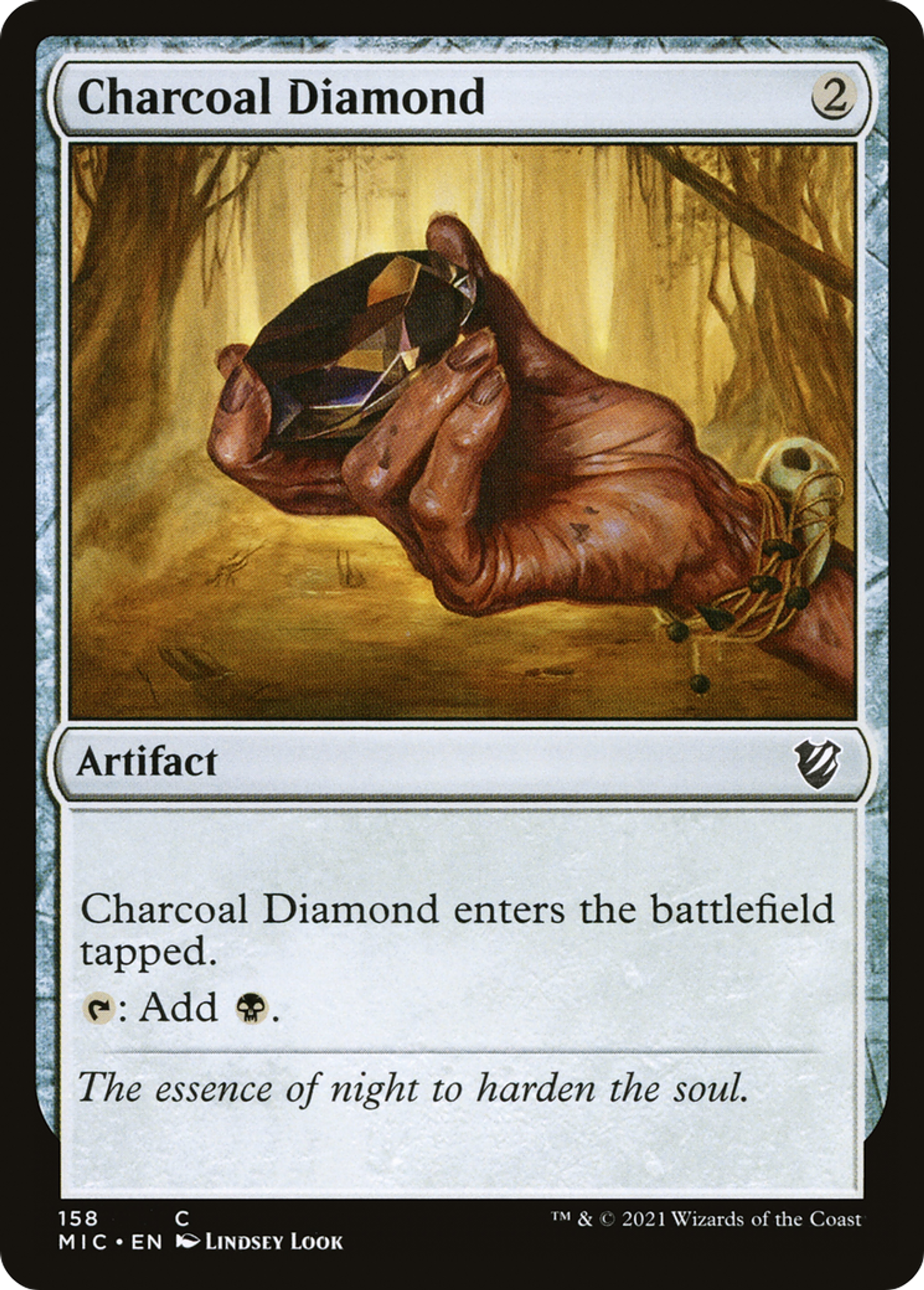 Diamant du charbon — Midnight Hunt Commander — Magic: The Gathering
