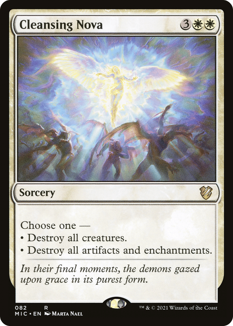 Cleansing Nova — Midnight Hunt Commander — Magic: The Gathering