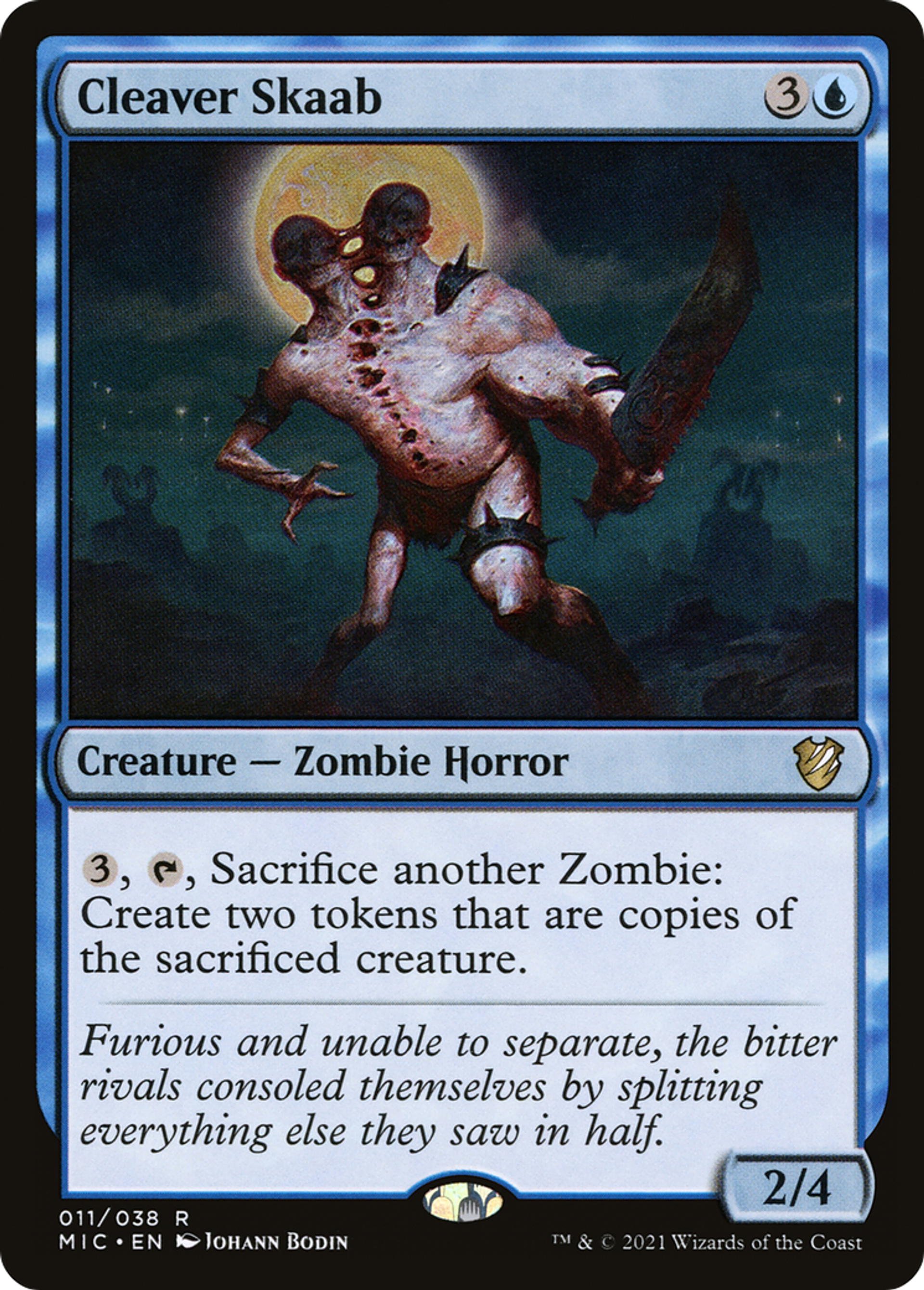 Skaab au hachoir — Midnight Hunt Commander — Magic: The Gathering