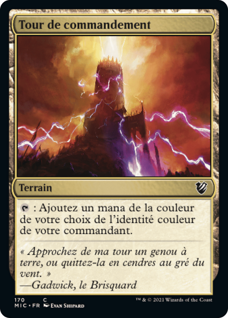 Tour de commandement — Midnight Hunt Commander — Magic: The Gathering