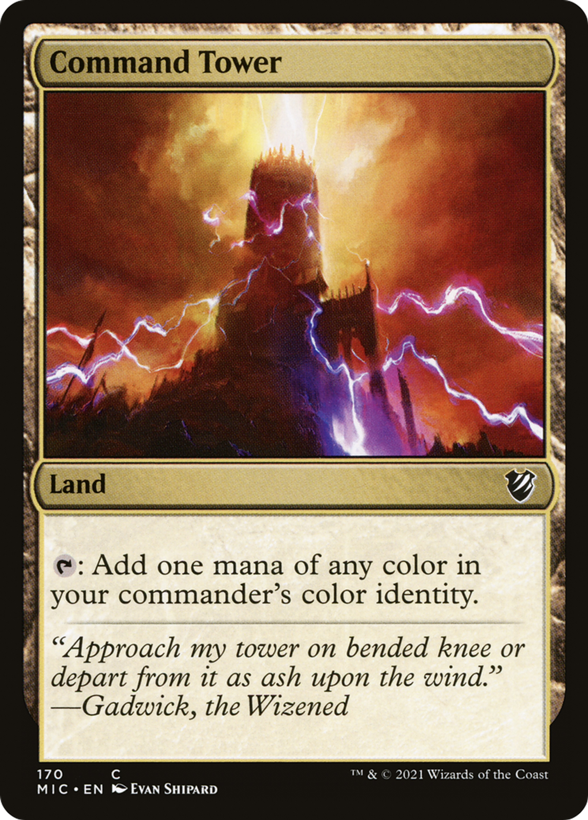 Tour de commandement — Midnight Hunt Commander — Magic: The Gathering