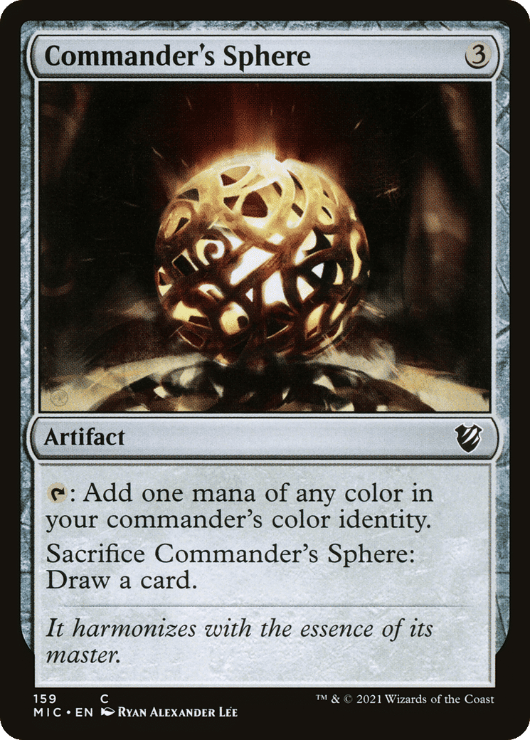 Commander's Sphere — Midnight Hunt Commander — Magic: The Gathering