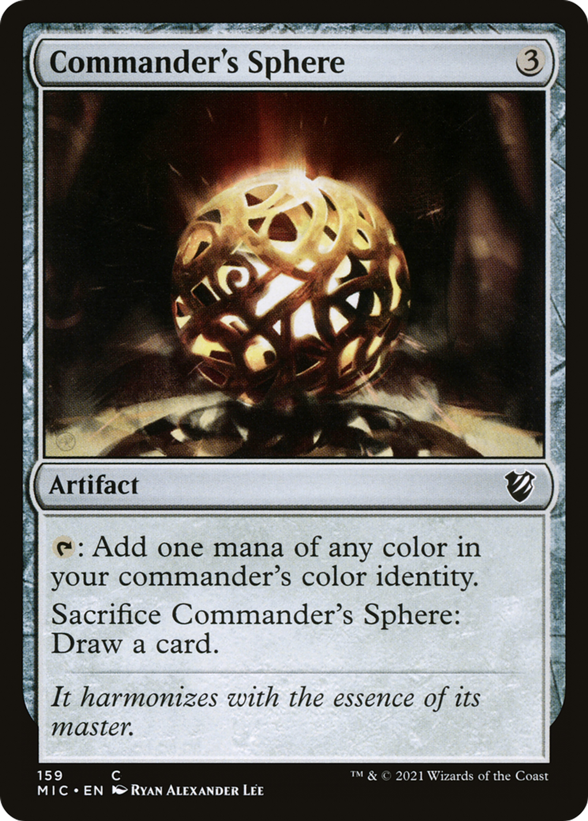 Sphère du commandant — Midnight Hunt Commander — Magic: The Gathering