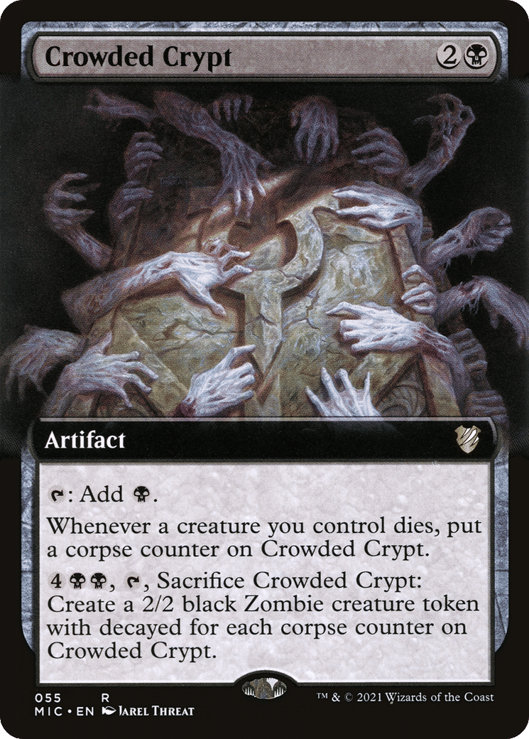 Crowded Crypt — Midnight Hunt Commander — Magic: The Gathering