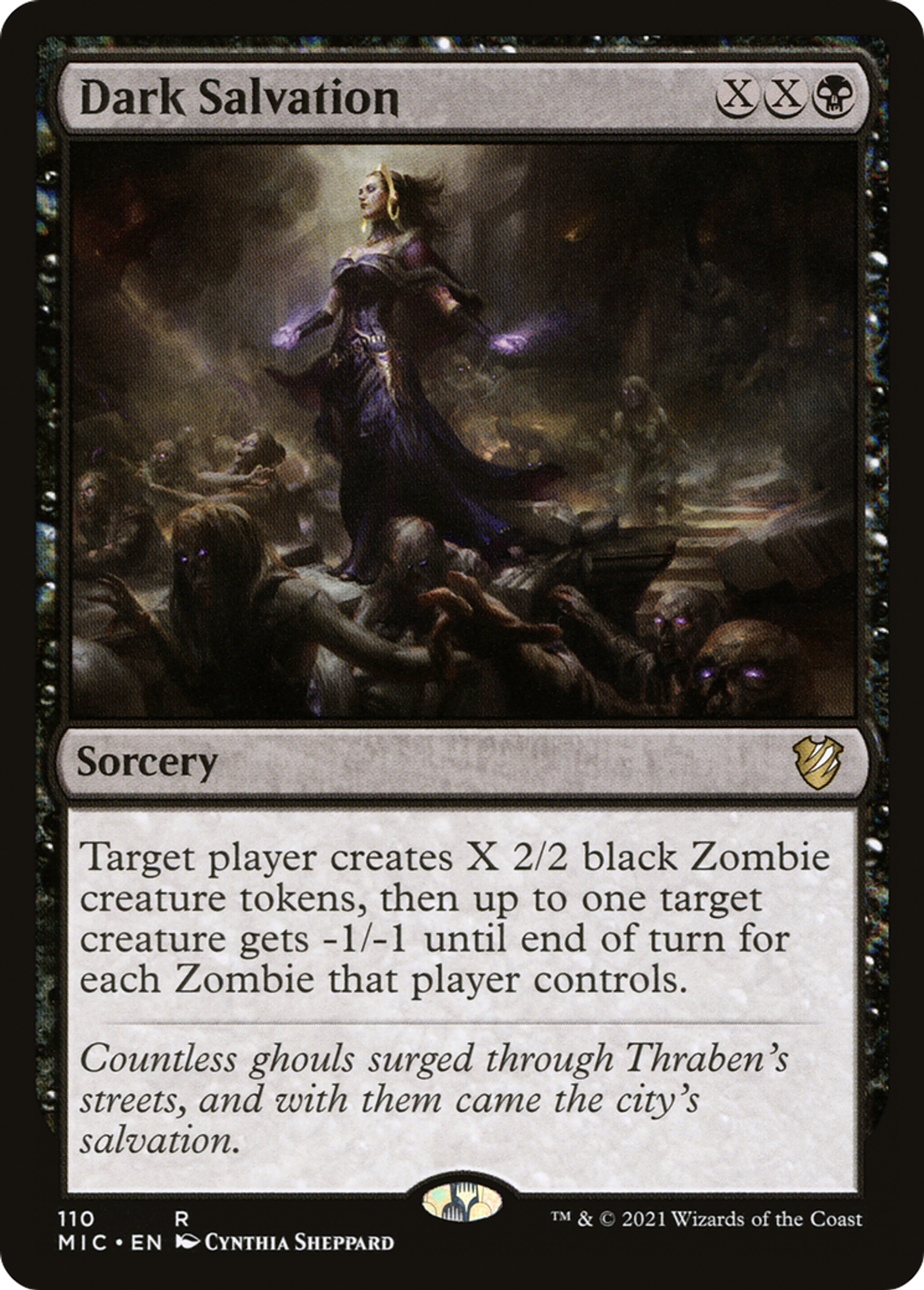 Obscur salut — Midnight Hunt Commander — Magic: The Gathering