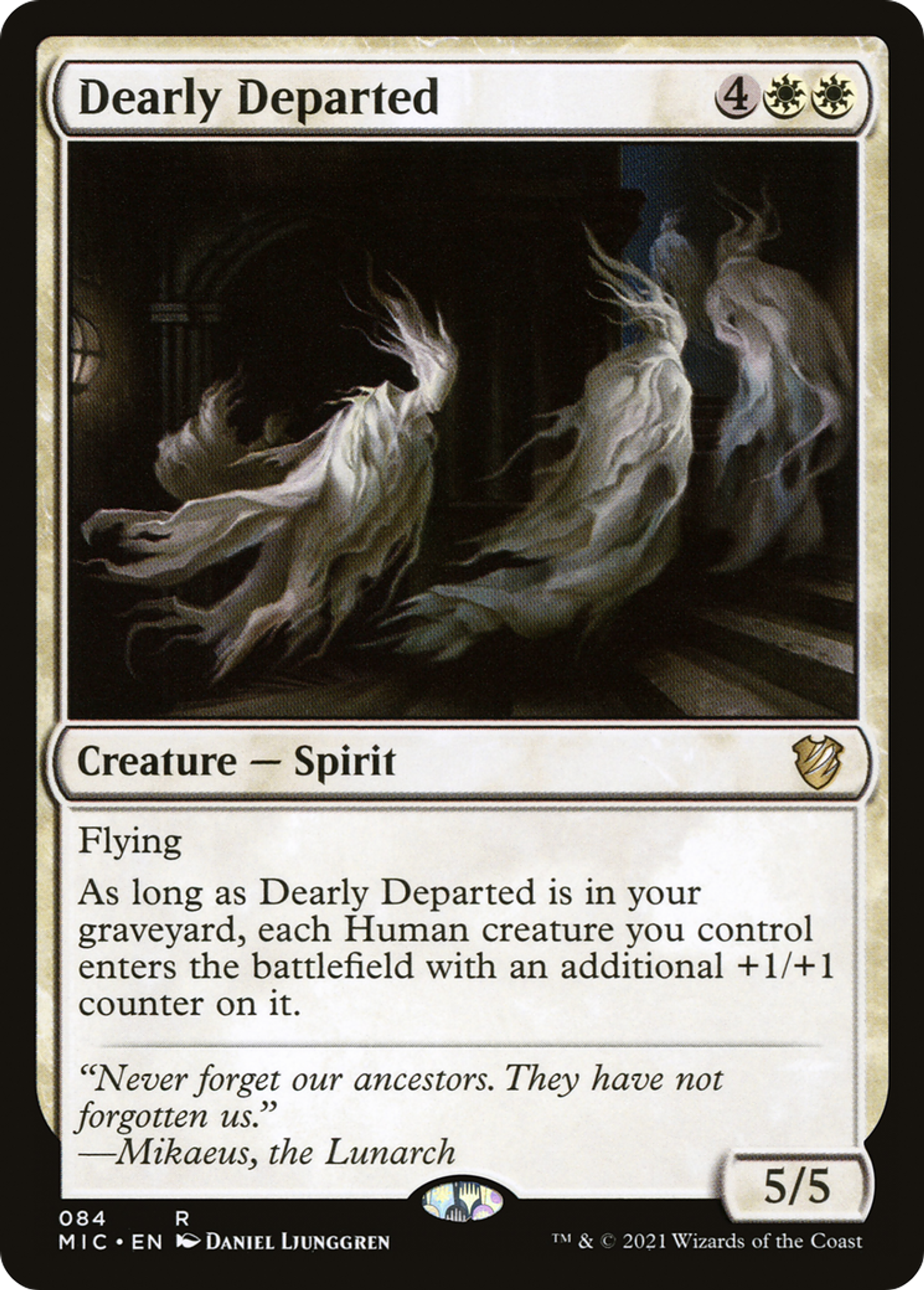 Dearly Departed — Midnight Hunt Commander — Magic: The Gathering