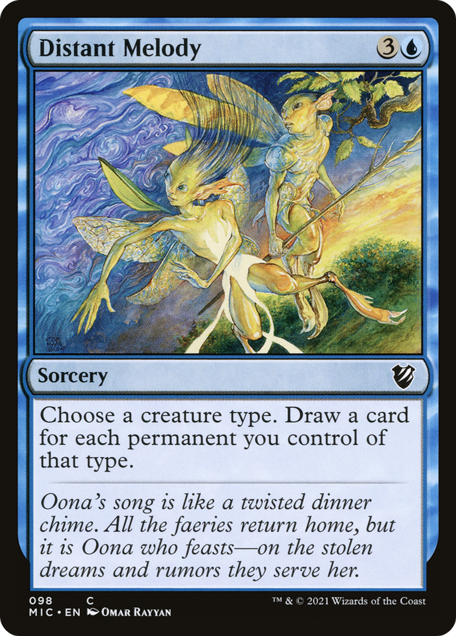 Mélodie lointaine — Midnight Hunt Commander — Magic: The Gathering