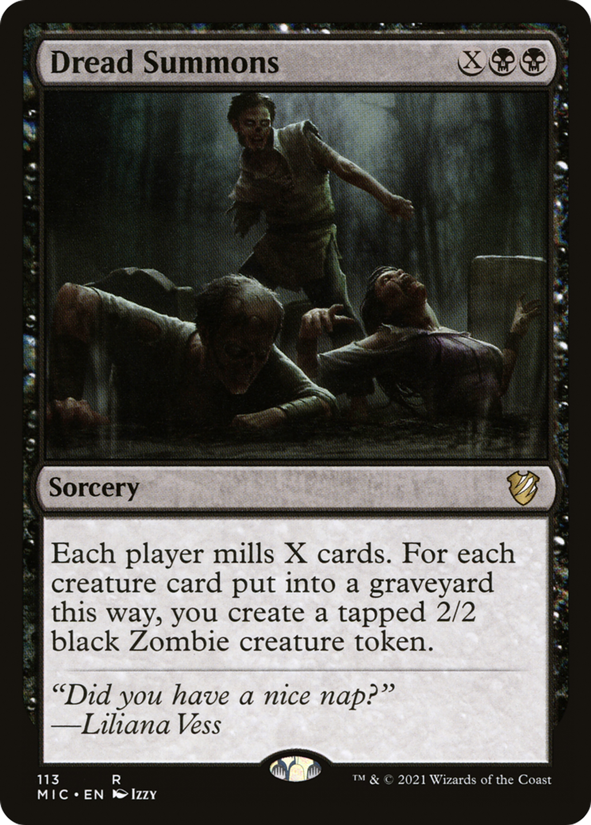 Dread Summons — Midnight Hunt Commander — Magic: The Gathering
