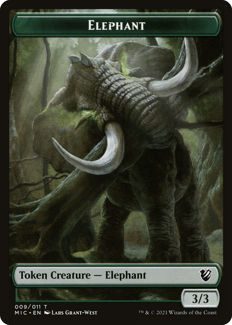 Elephant — Midnight Hunt Commander — Magic: The Gathering