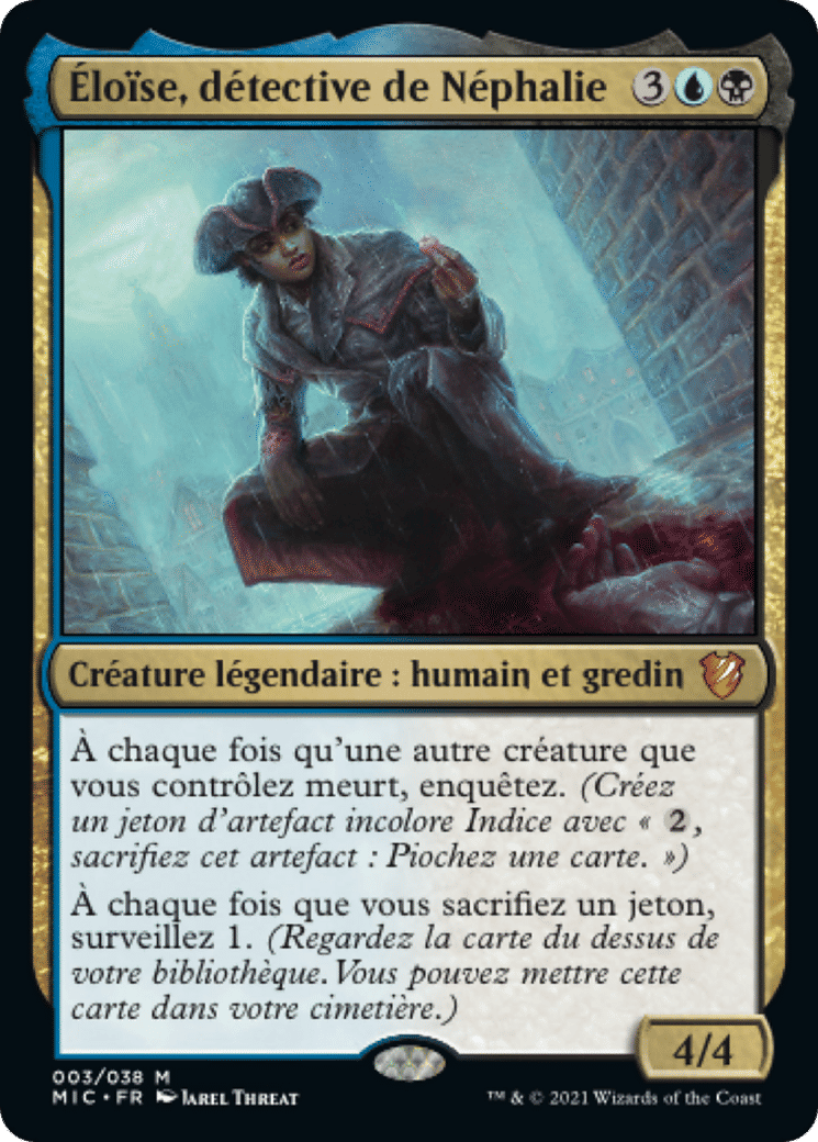 Éloïse, détective de Néphalie — Midnight Hunt Commander — Magic: The Gathering