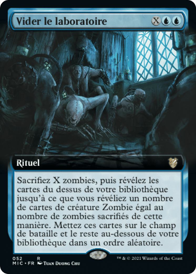 Vider le laboratoire — Midnight Hunt Commander — Magic: The Gathering