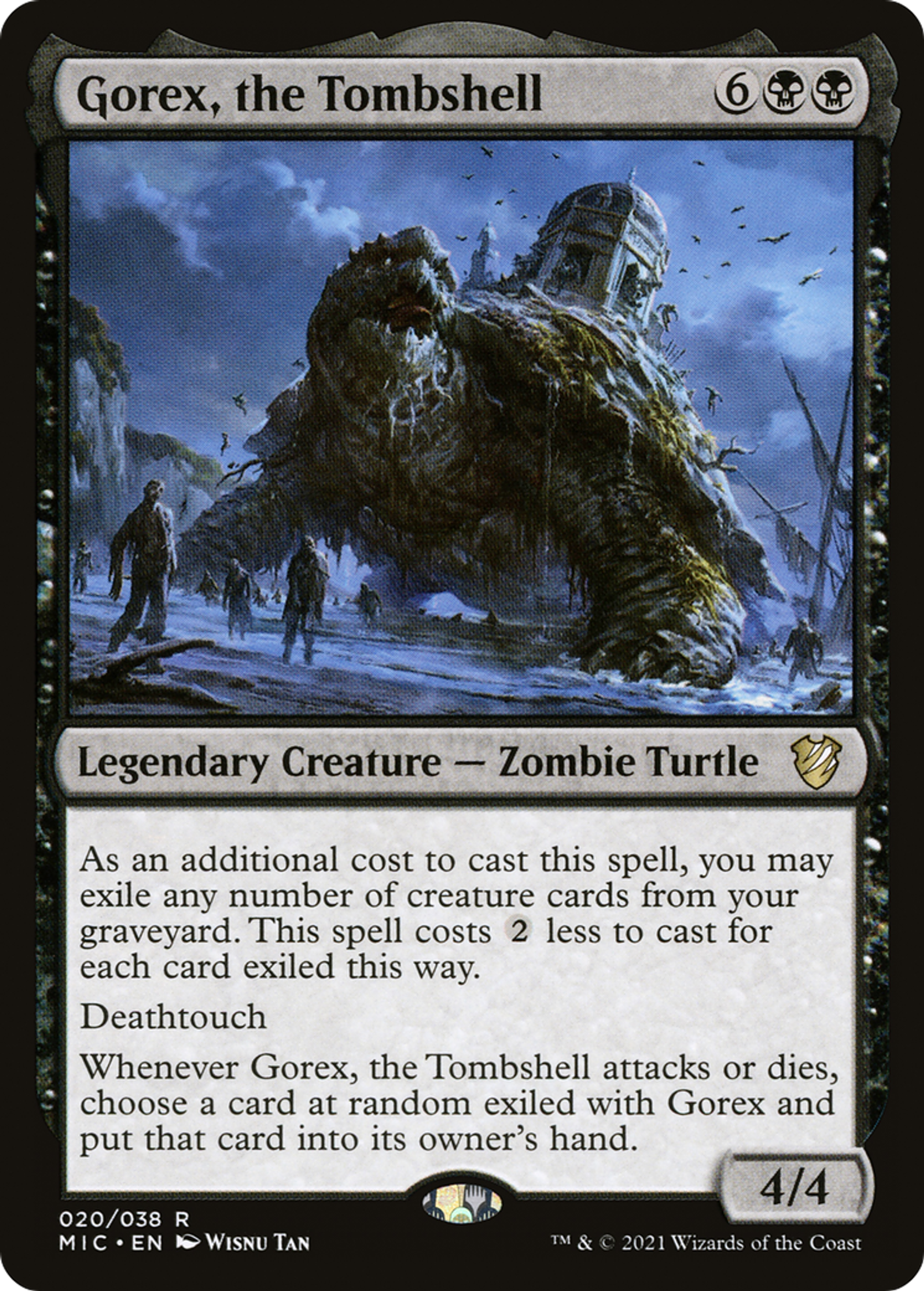 Gorex, la carapace-tombe — Midnight Hunt Commander — Magic: The Gathering