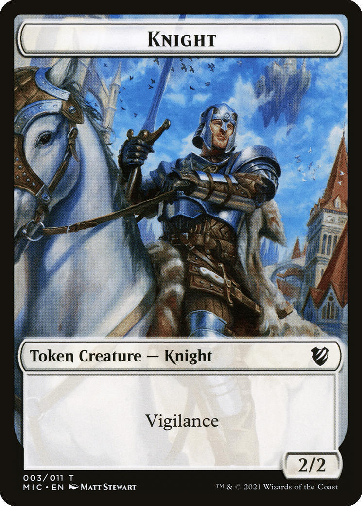 Knight — Midnight Hunt Commander — Magic: The Gathering