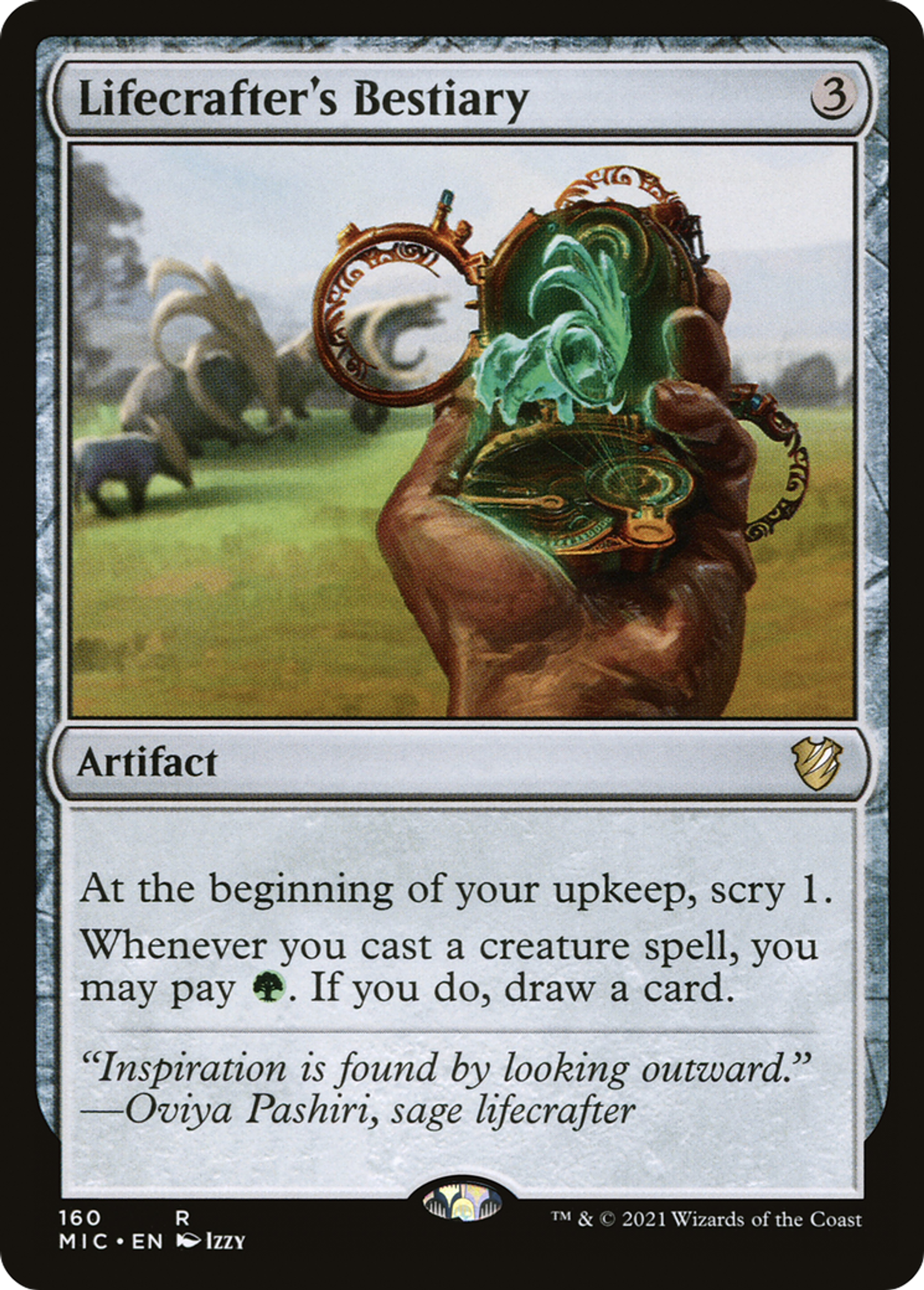 Lifecrafter's Bestiary — Midnight Hunt Commander — Magic: The Gathering