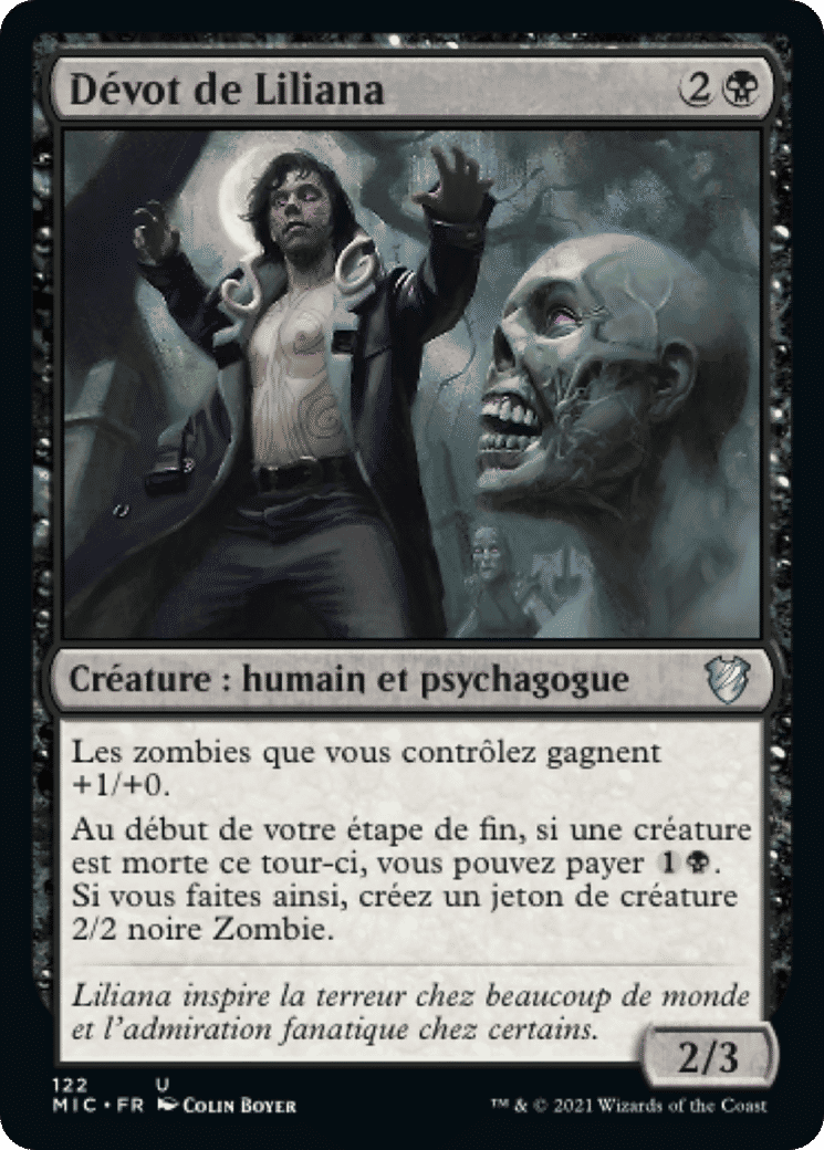Dévot de Liliana — Midnight Hunt Commander — Magic: The Gathering