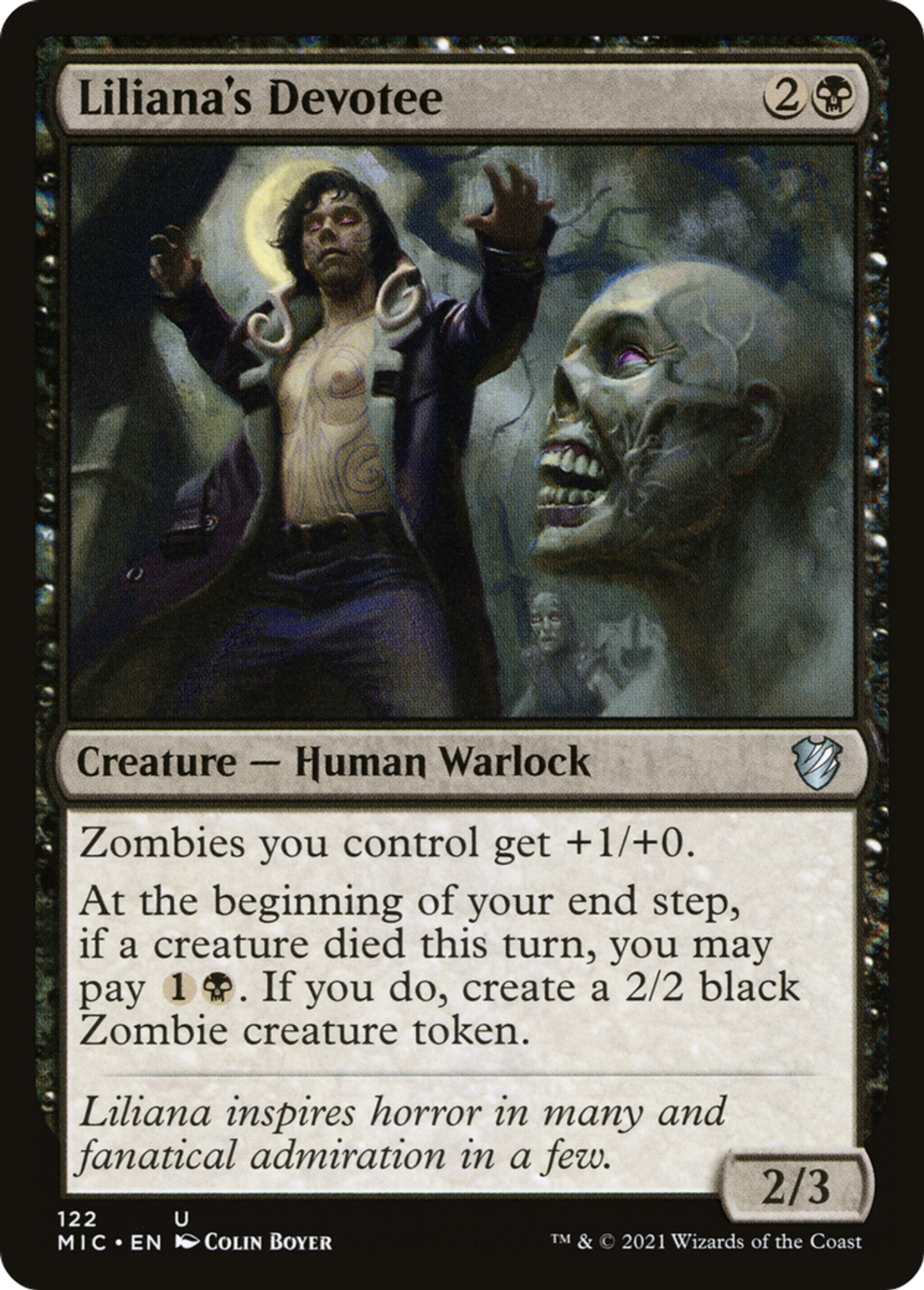 Liliana's Devotee — Midnight Hunt Commander — Magic: The Gathering