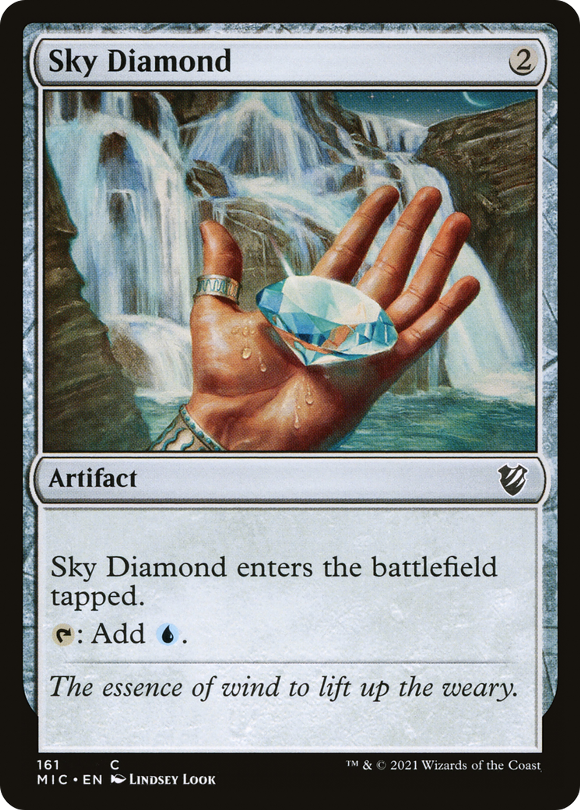 Diamant du ciel — Midnight Hunt Commander — Magic: The Gathering