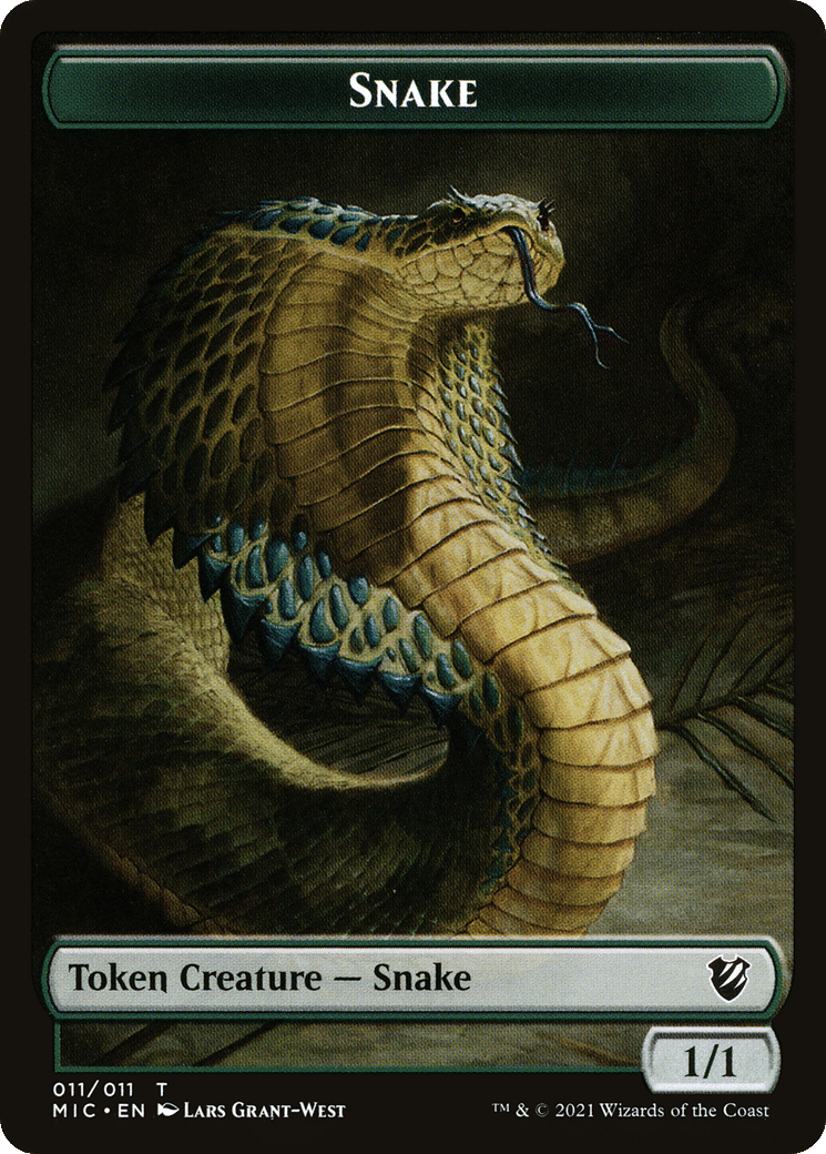 Snake — Midnight Hunt Commander — Magic: The Gathering