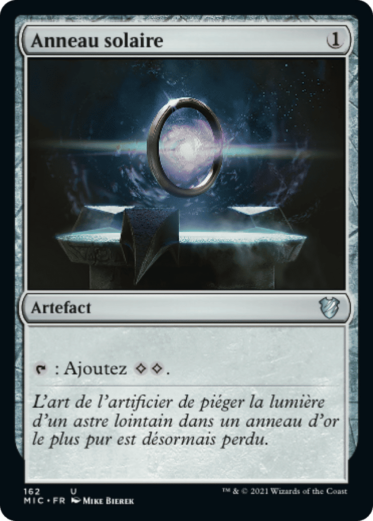Anneau solaire — Midnight Hunt Commander — Magic: The Gathering