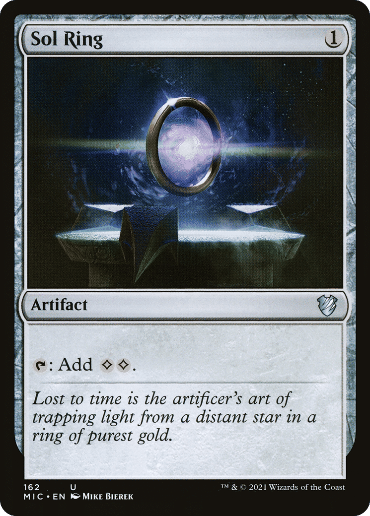 Sol Ring — Midnight Hunt Commander — Magic: The Gathering
