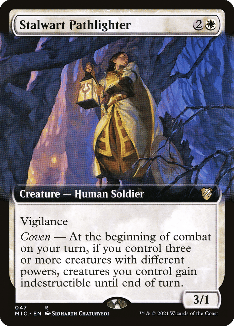 Stalwart Pathlighter — Midnight Hunt Commander — Magic: The Gathering