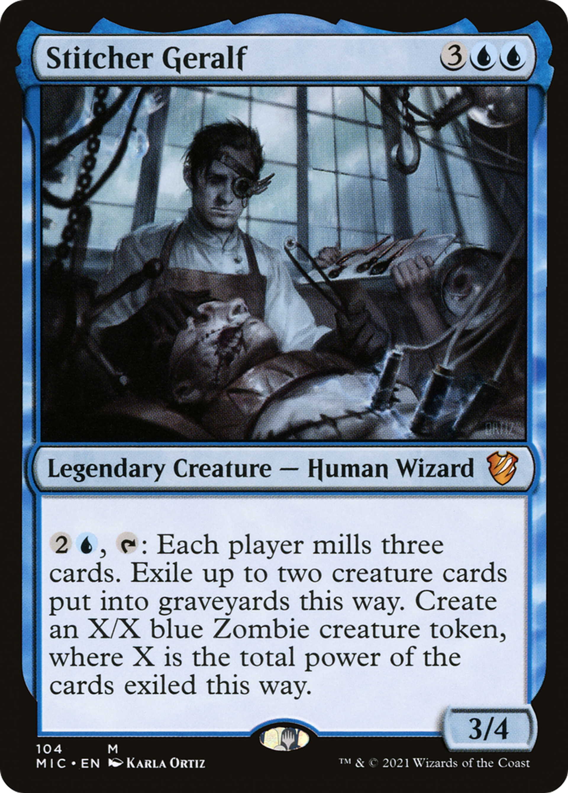 Geralf, raccommodeur — Midnight Hunt Commander — Magic: The Gathering
