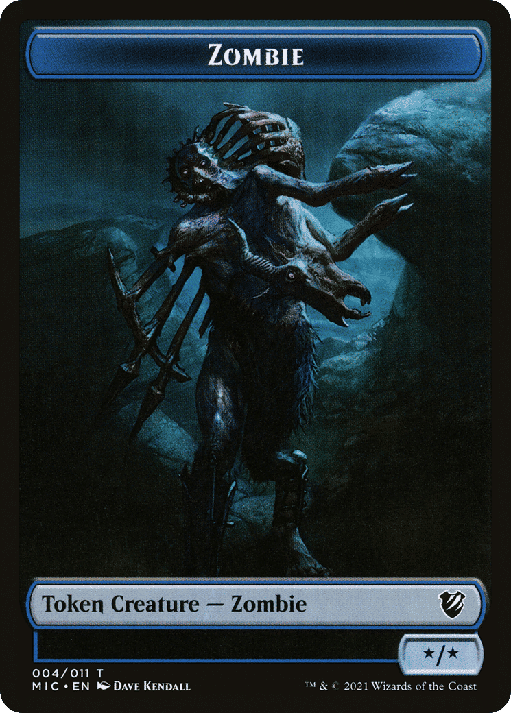 Zombie — Midnight Hunt Commander — Magic: The Gathering