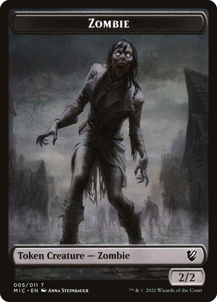 Zombie — Midnight Hunt Commander — Magic: The Gathering