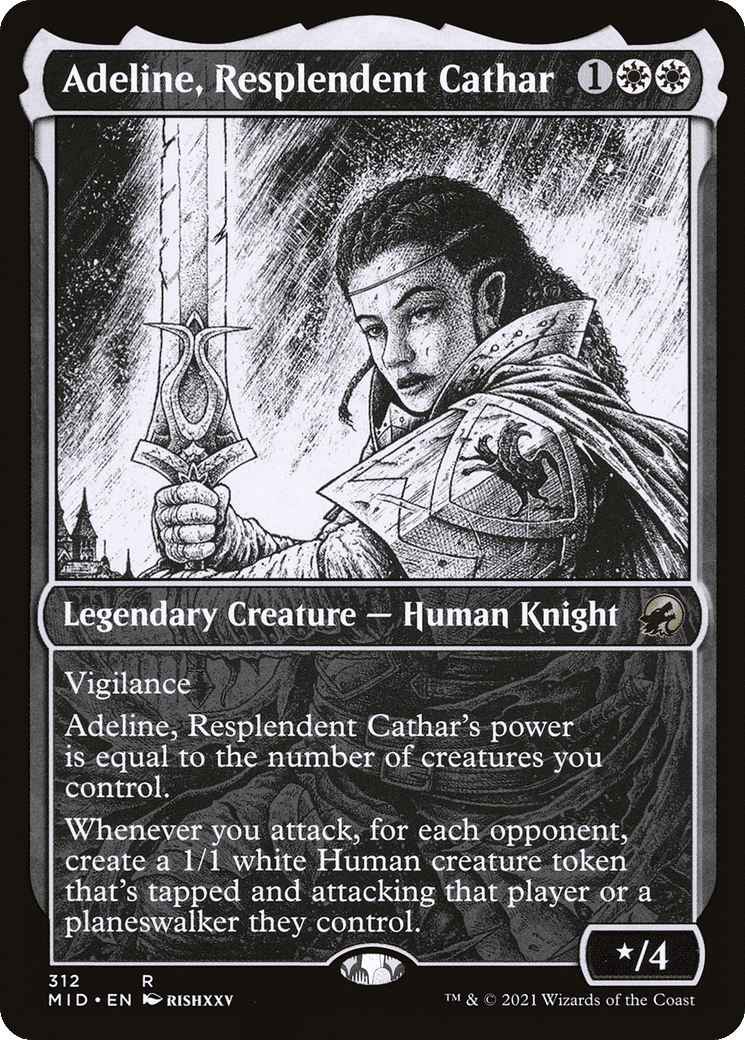 Adeline, Resplendent Cathar — Innistrad: Midnight Hunt — Magic: The Gathering