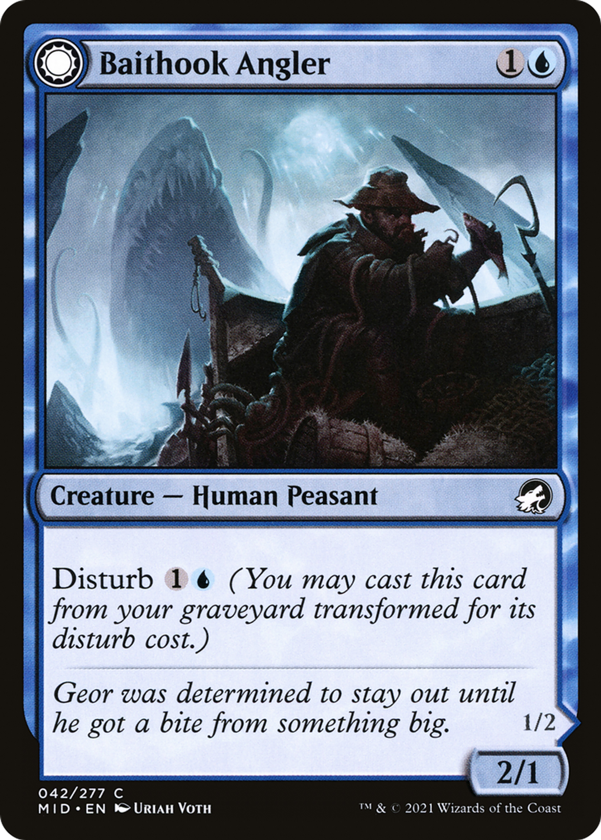 Pêcheur à l'hameçon // Vagabond hante-crochet — Innistrad: Midnight Hunt — Magic: The Gathering