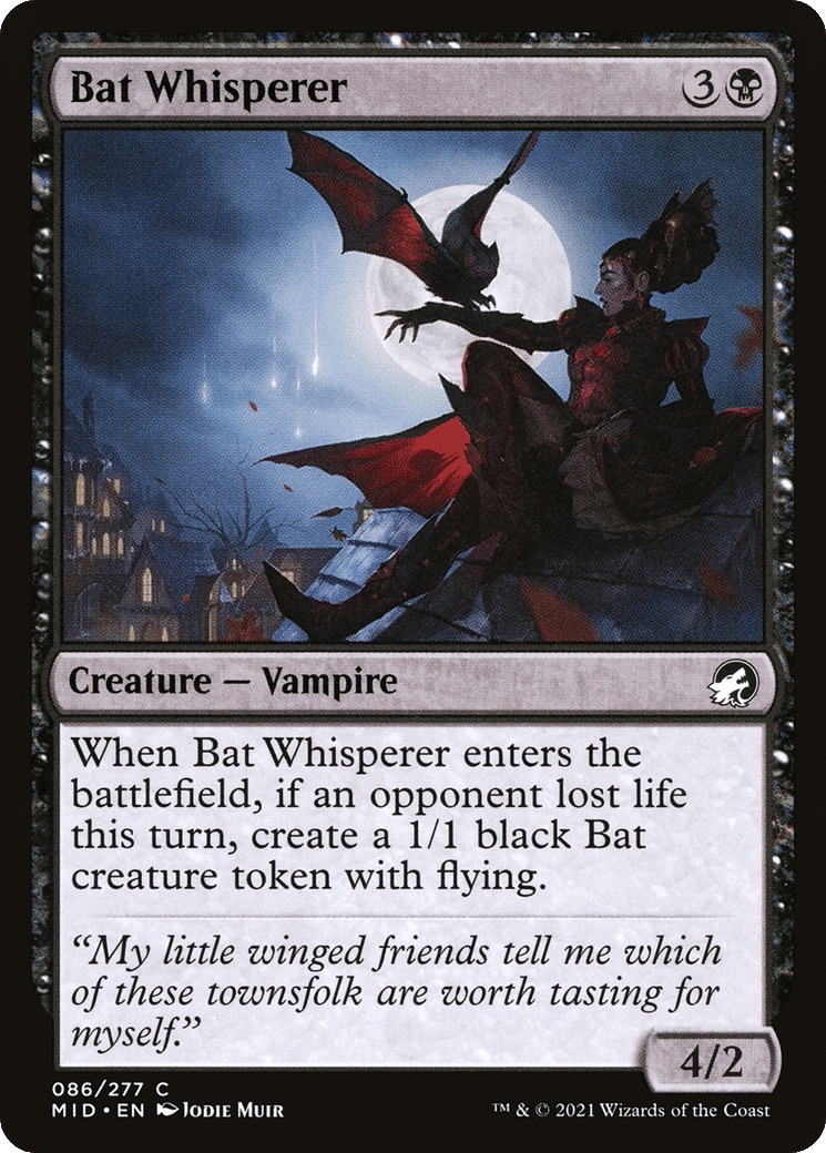 Bat Whisperer — Innistrad: Midnight Hunt — Magic: The Gathering