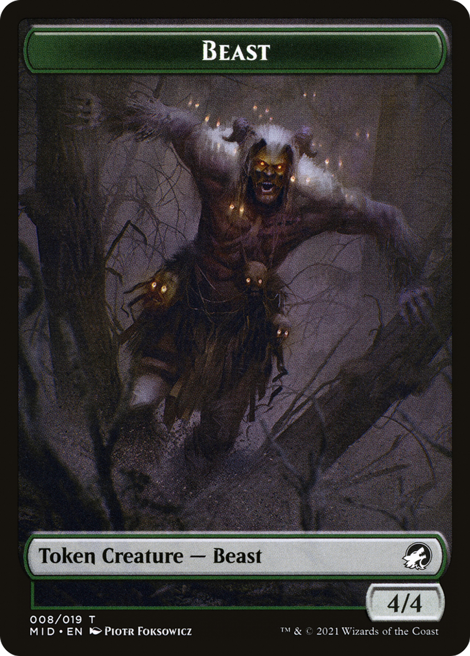 Beast — Innistrad: Midnight Hunt — Magic: The Gathering