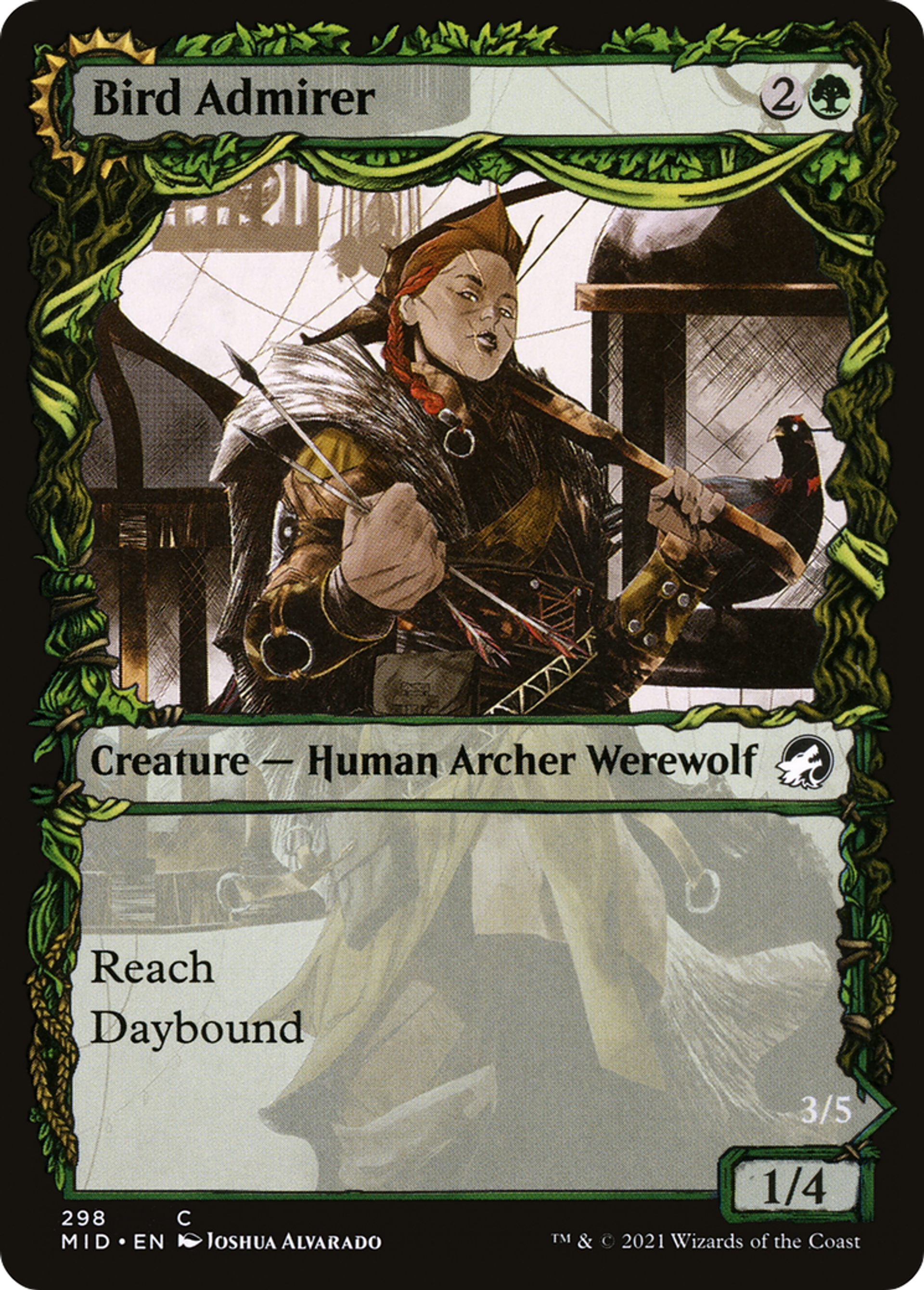 Bird Admirer // Wing Shredder — Innistrad: Midnight Hunt — Magic: The Gathering
