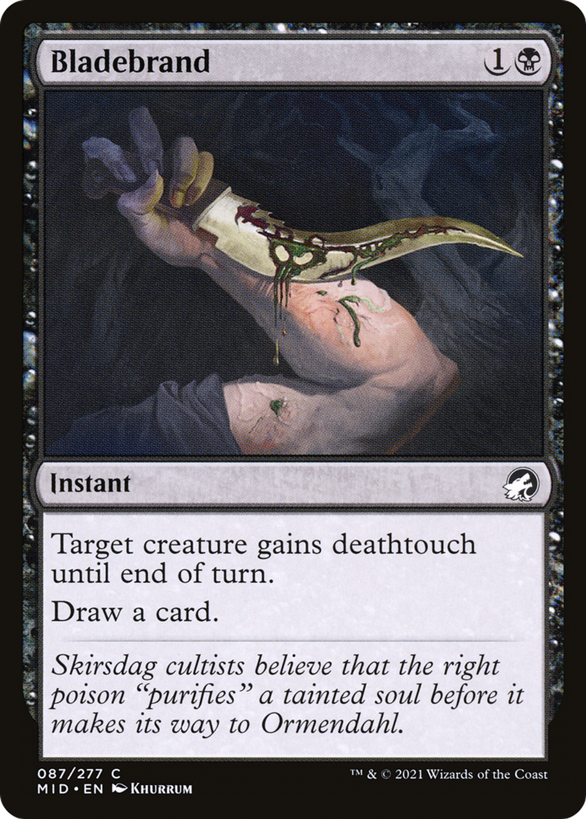 Bladebrand — Innistrad: Midnight Hunt — Magic: The Gathering