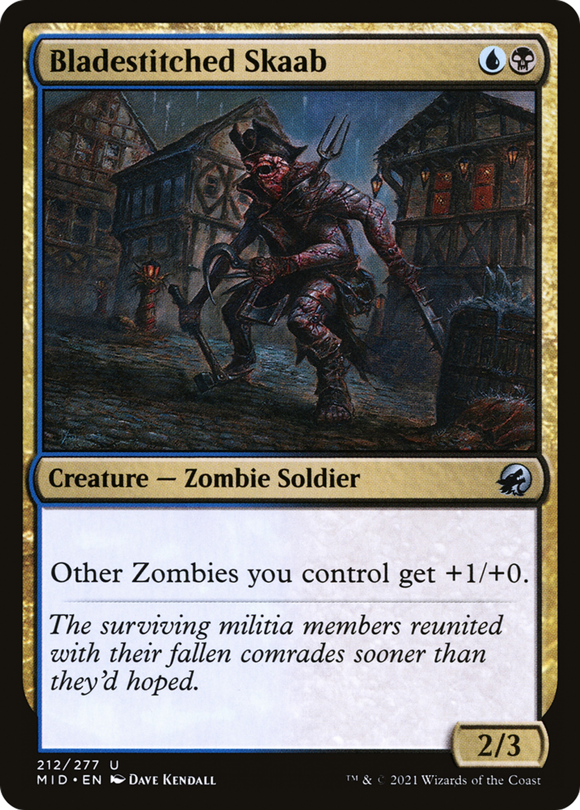 Bladestitched Skaab — Innistrad: Midnight Hunt — Magic: The Gathering