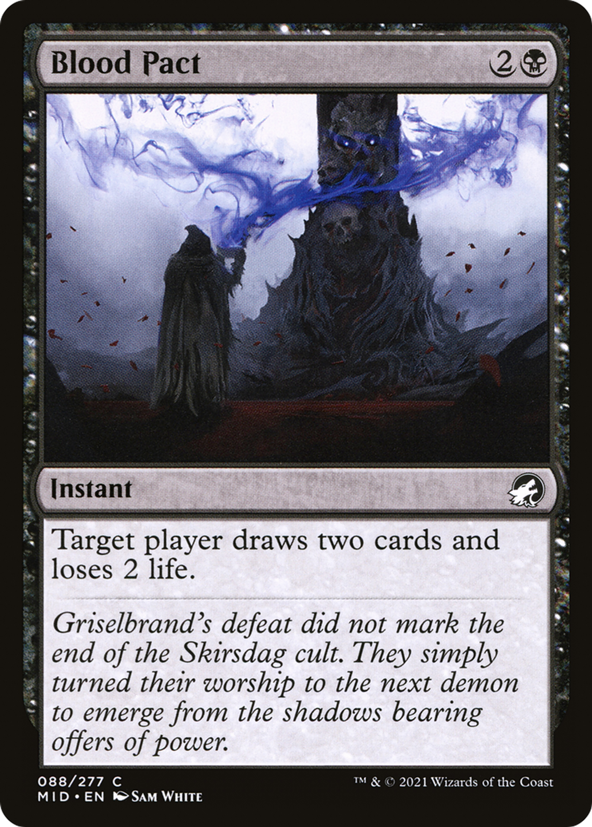 Blood Pact — Innistrad: Midnight Hunt — Magic: The Gathering