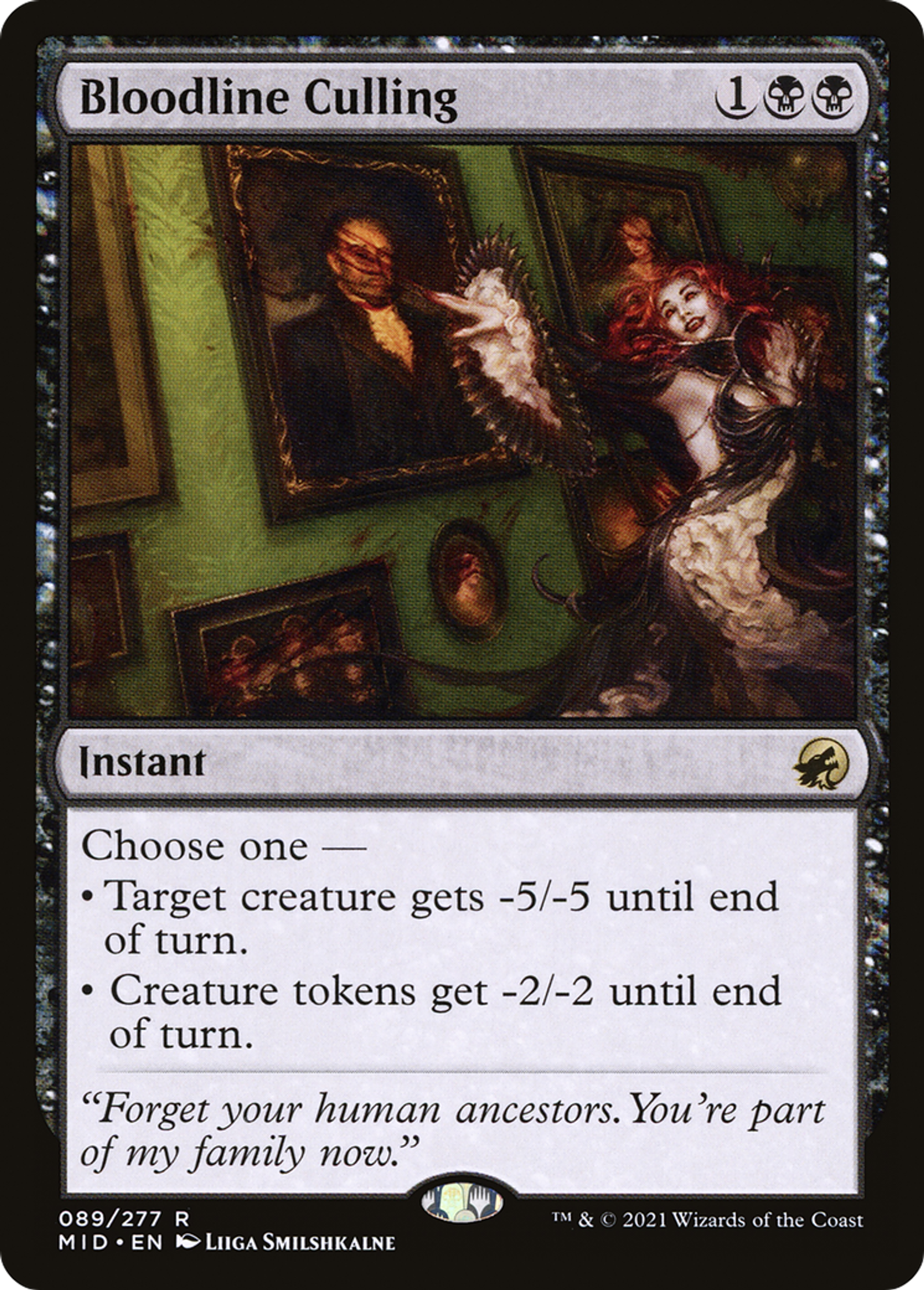 Bloodline Culling — Innistrad: Midnight Hunt — Magic: The Gathering
